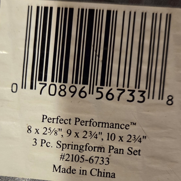 Wilton Springform Cake Pan Set - Picture 4 of 4